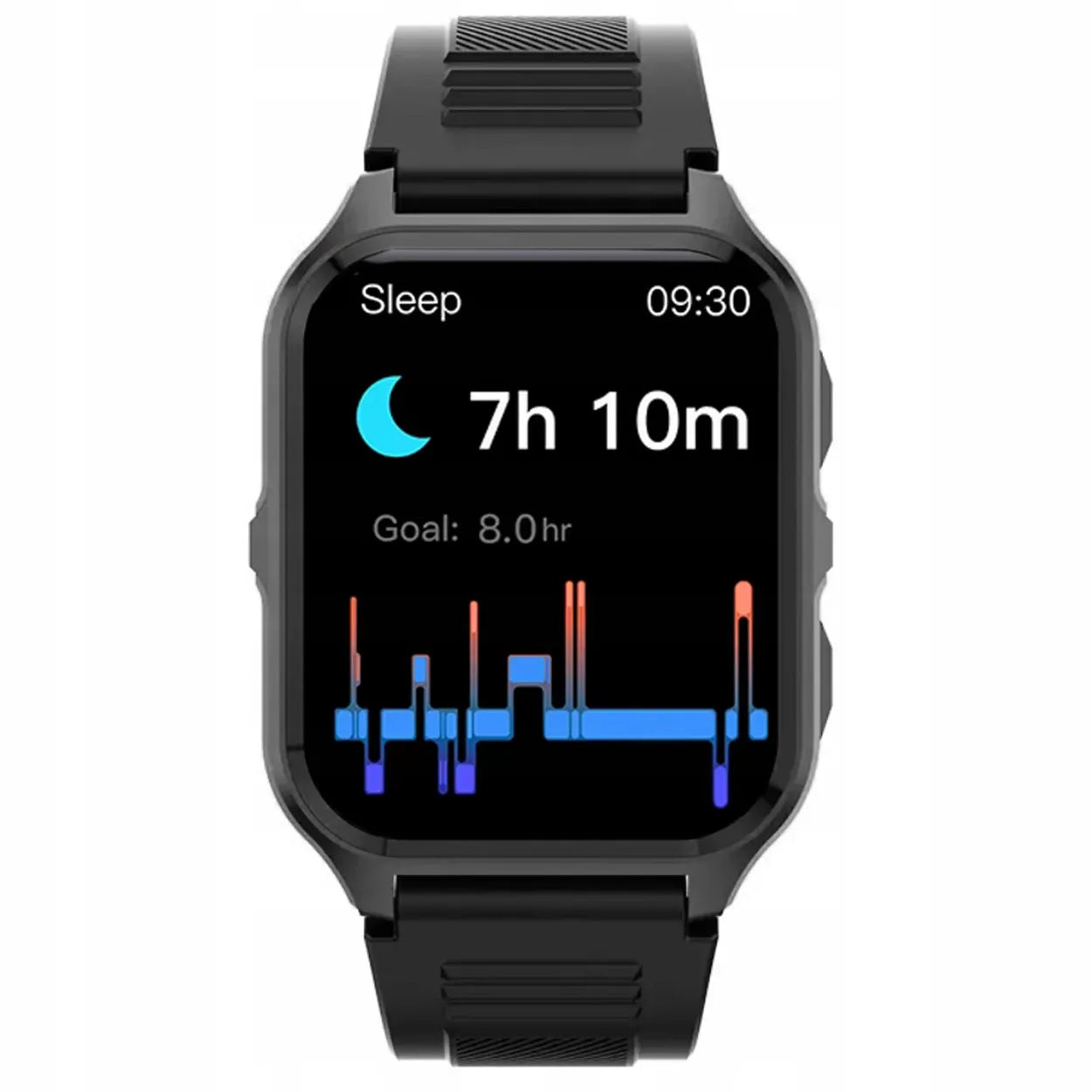 Vyriškas išmanusis laikrodis Smartwatch Pro, 300 mAh, Bluetooth skambučiai, lenkiškas meniu + ekrano plėvelė