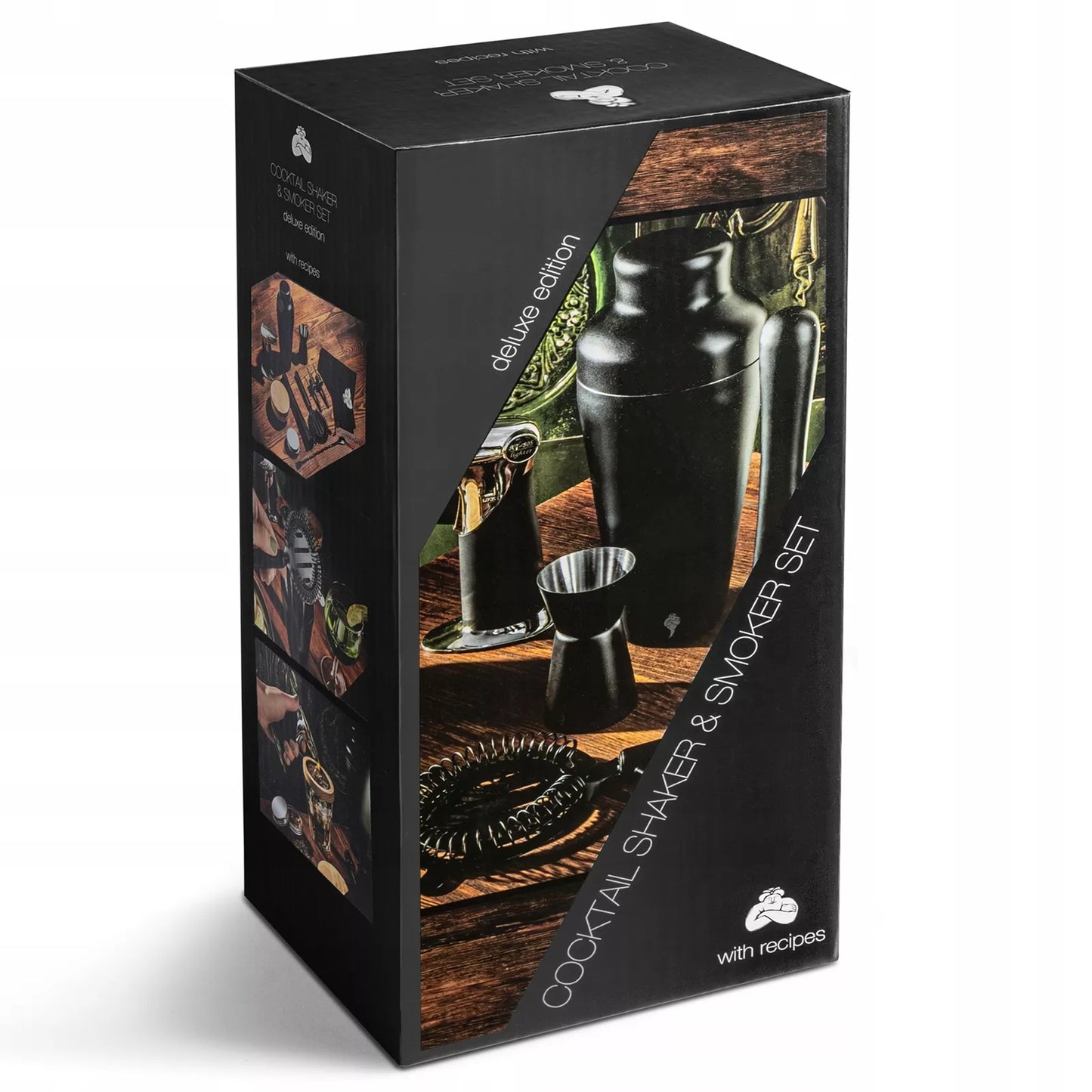 Whisky smoker rinkinys – drožlės rūkymui ir barmano shakeris