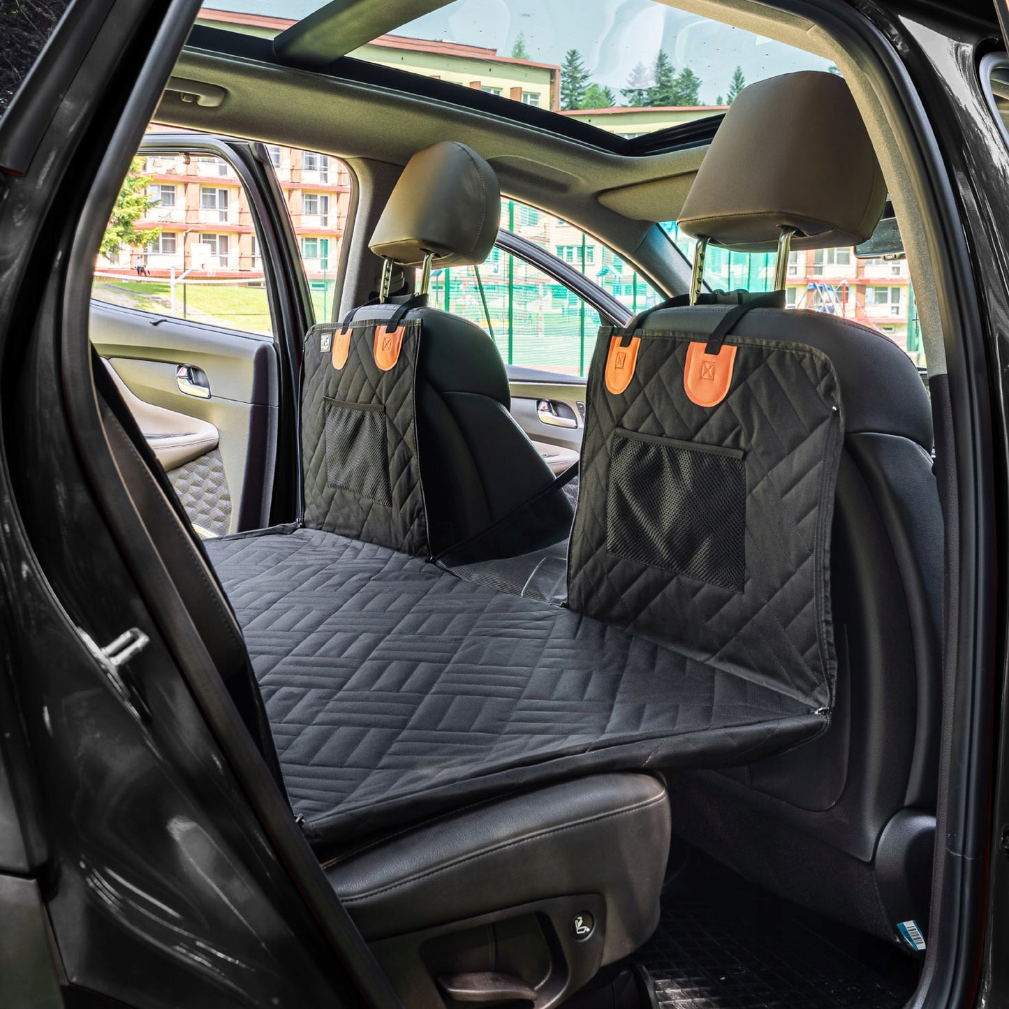 Sustandintas Kilimėlis Šuniui Automobilyje – Stabilus Sėdynės Užvalkalas