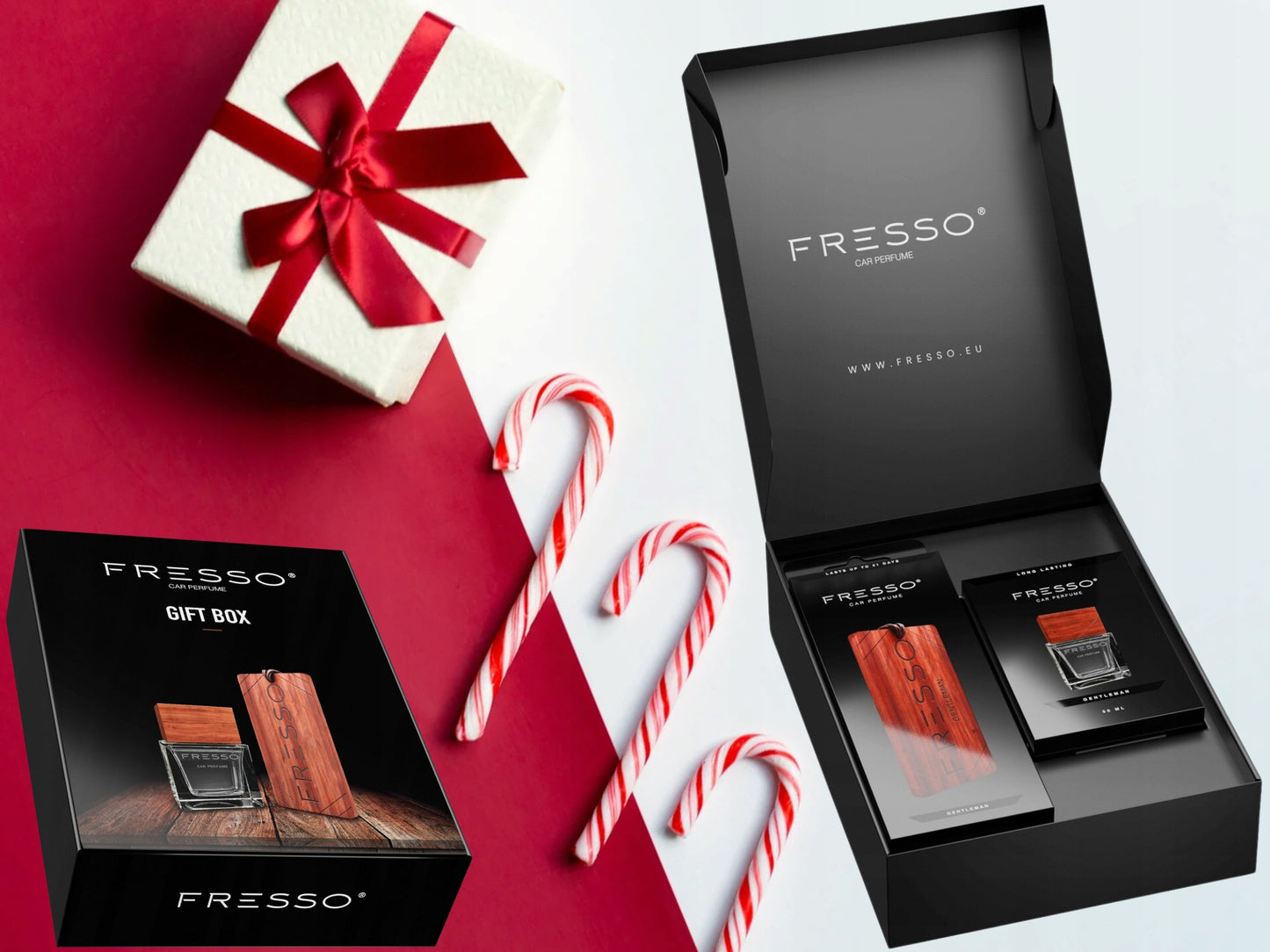 Fresso Dovanų Dėžutė Džentelmenui Kvepalai Automobiliui Kalėdinė Dovana