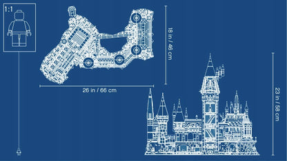 LEGO HARRY POTTER Hogvartso pilis 71043