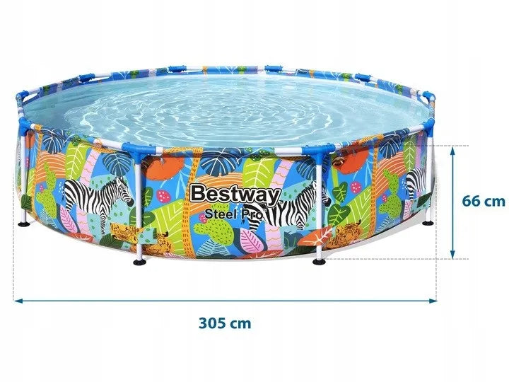 Bestway Steel Pro karkasinis baseinas 305 x 66 cm 4062 l