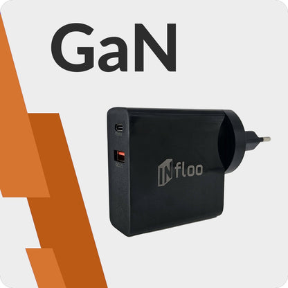 Įkrovimo rinkinys GaN 65W įkroviklis + 3in1 indukcinis įkroviklis + 1M kabelis