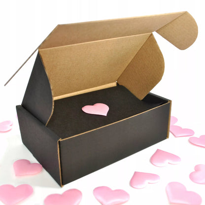 Apyrankė iš juodo turmalino su širdele, 925 sidabras, auksinė danga