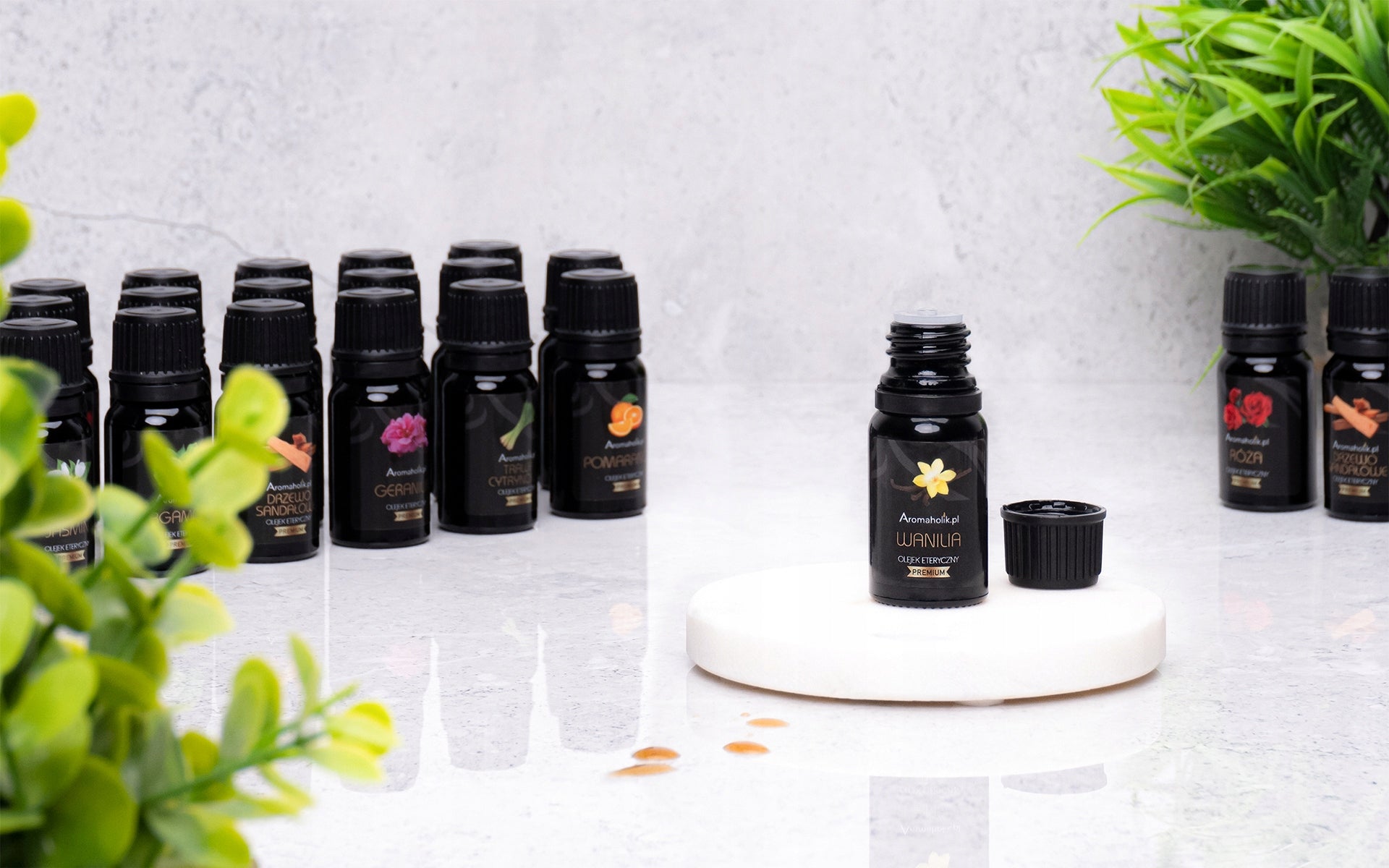 Natūralių aliejų rinkinys pirčiai 20 vnt. ALL