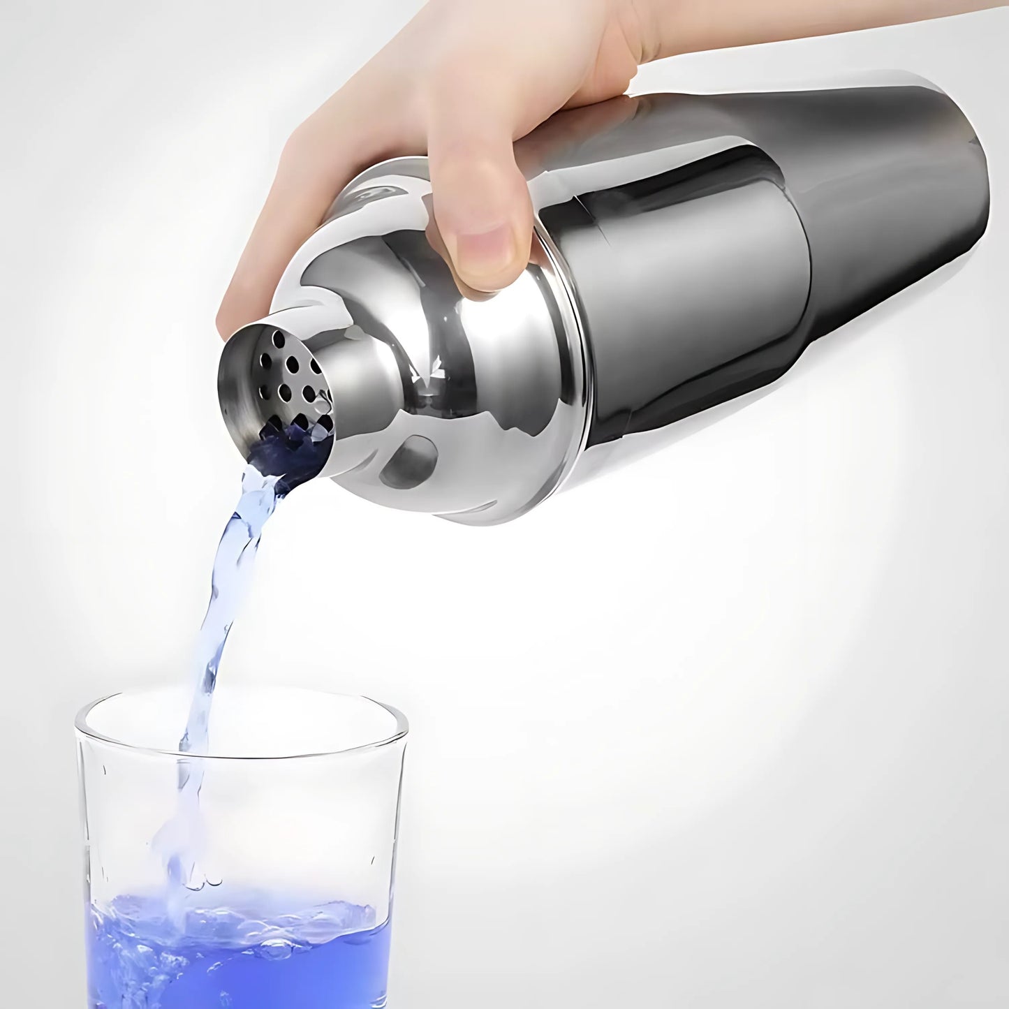 PROFESIONALUS BARMENO RINKINYS GĖRIMŲ SHAKERIS DOVANA 750 ML