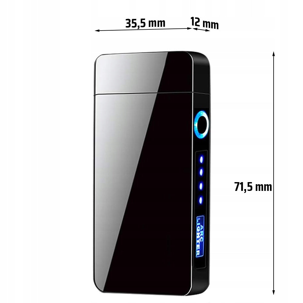 Plazminis Elektrinis Uždegiklis su USB Įkrovimu – Modernus ir Elegantiškas