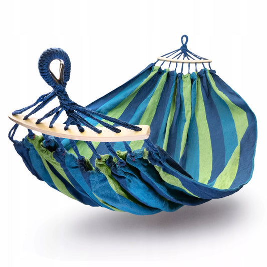 2 VIETŲ SODO HAMAKAS BRAZILIŠKAS XXL STIPRUS, SU LANKU, DIDELIS + KREPŠYS