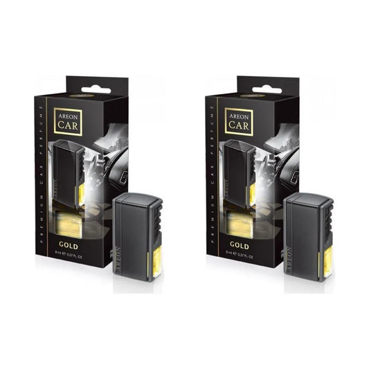 2 vnt. „Areon Car Sport Lux Gold“ automobilio oro gaivikliai ventiliacijos grotelėms, 8 ml