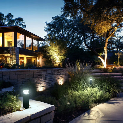 20x Led Light saulės šviestuvas kvadratinis stulpelis sodo terasos dekoracijai