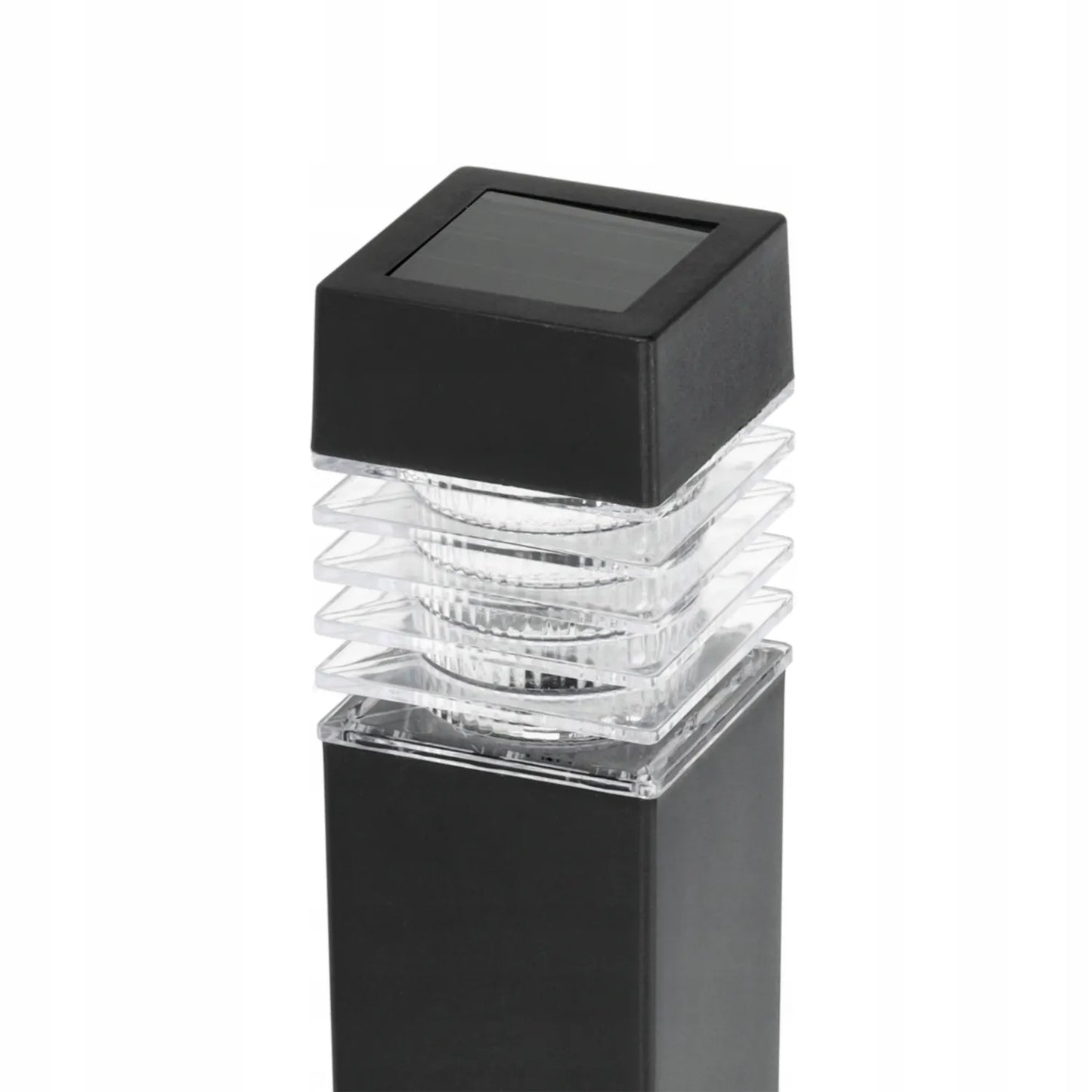 20x Led Light saulės šviestuvas kvadratinis stulpelis sodo terasos dekoracijai