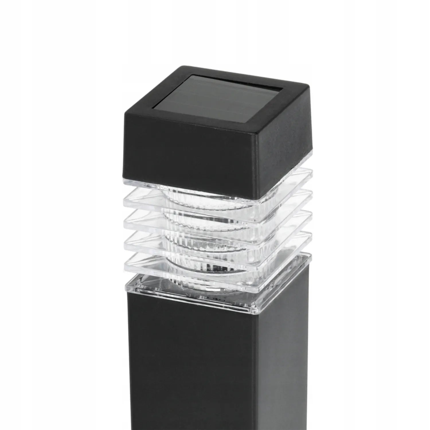 20x Led Light saulės šviestuvas kvadratinis stulpelis sodo terasos dekoracijai