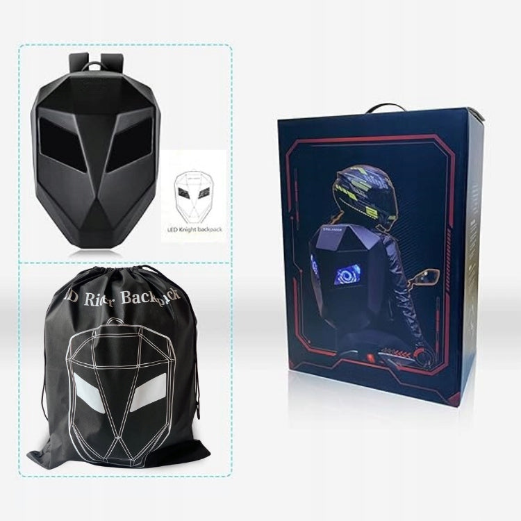 MOTOCIKLO KUPRINĖ SU LED AKIMIS NEPERŠLAMPAMA MOTOCIKLININKŲ ŠALMUI EKRANAS BLUETOOTH