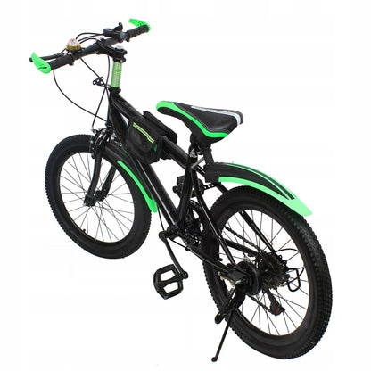 Rower dziecięcy górski MTB 20" dla chłopców i dziewczynek, zielony