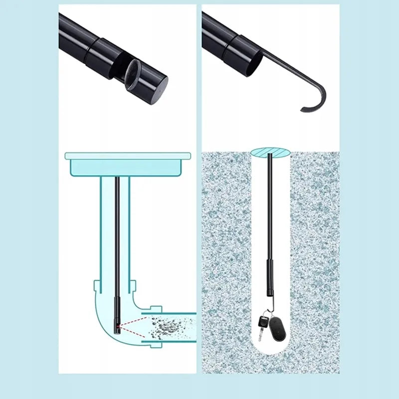 3 viename HD endoskopinė inspekcinė kamera „Android“ telefonui, USB-C, IP67, 1 m, LED