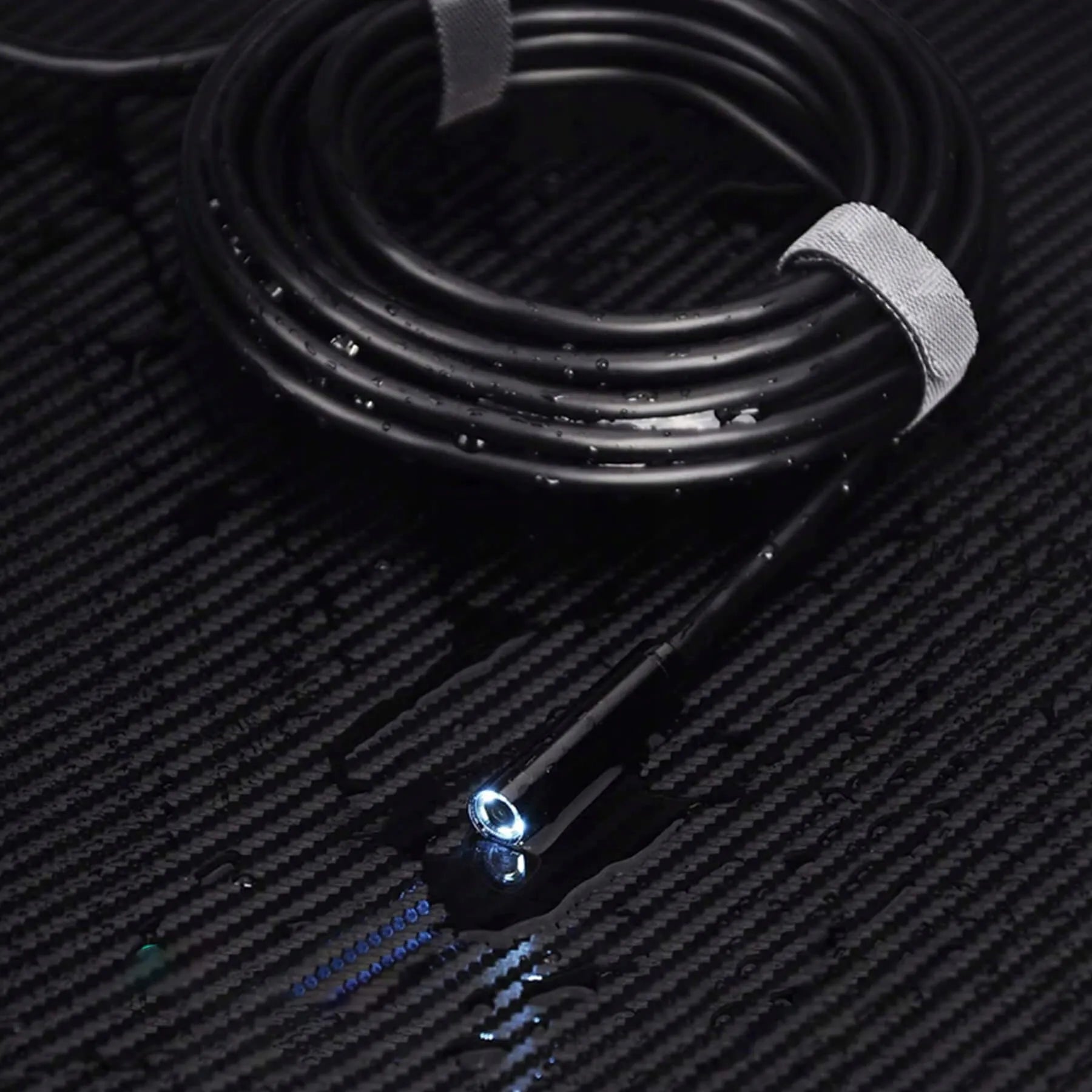 3 viename HD endoskopinė inspekcinė kamera „Android“ telefonui, USB-C, IP67, 1 m, LED