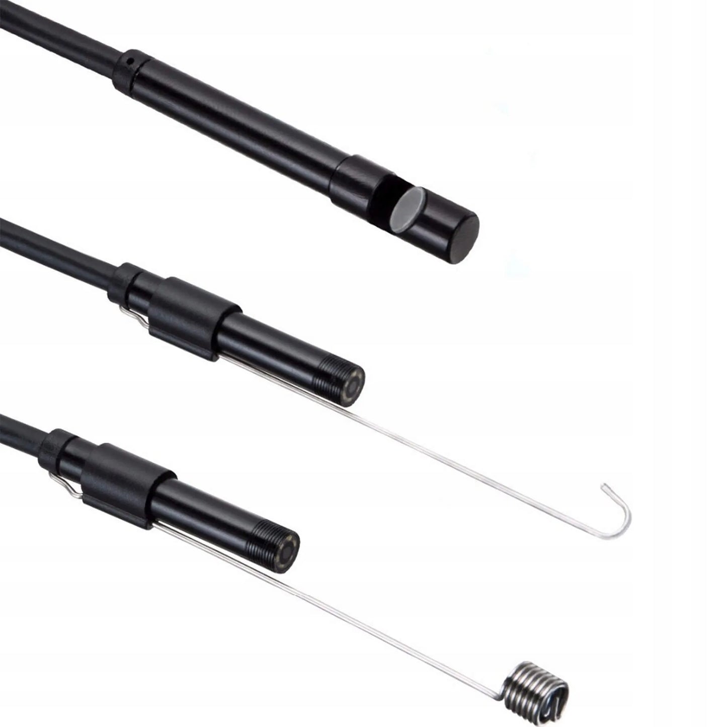 3 viename HD endoskopinė inspekcinė kamera „Android“ telefonui, USB-C, IP67, 1 m, LED