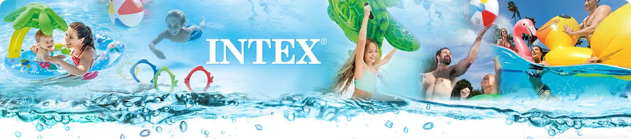 Pripučiama gelbėjimo plūdurė INTEX su rankenomis baseinui ir ežerui, ROŽINIS FLAMINAS 97CM