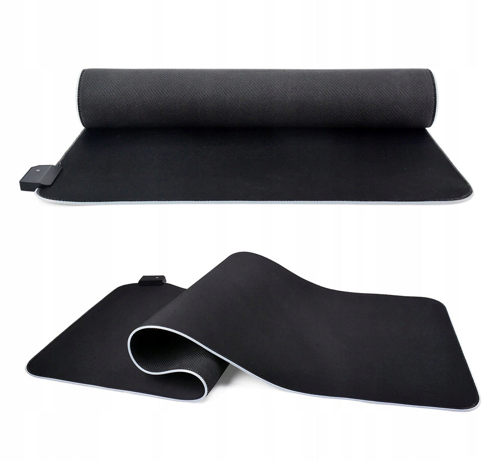 Žaidimų pelės kilimėlis su LED RGB apšvietimu