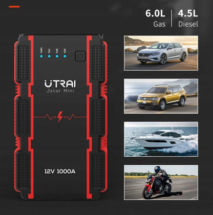 JUMP STARTER POWERBANK 12V 1000A Galingas MINI STARTERIS