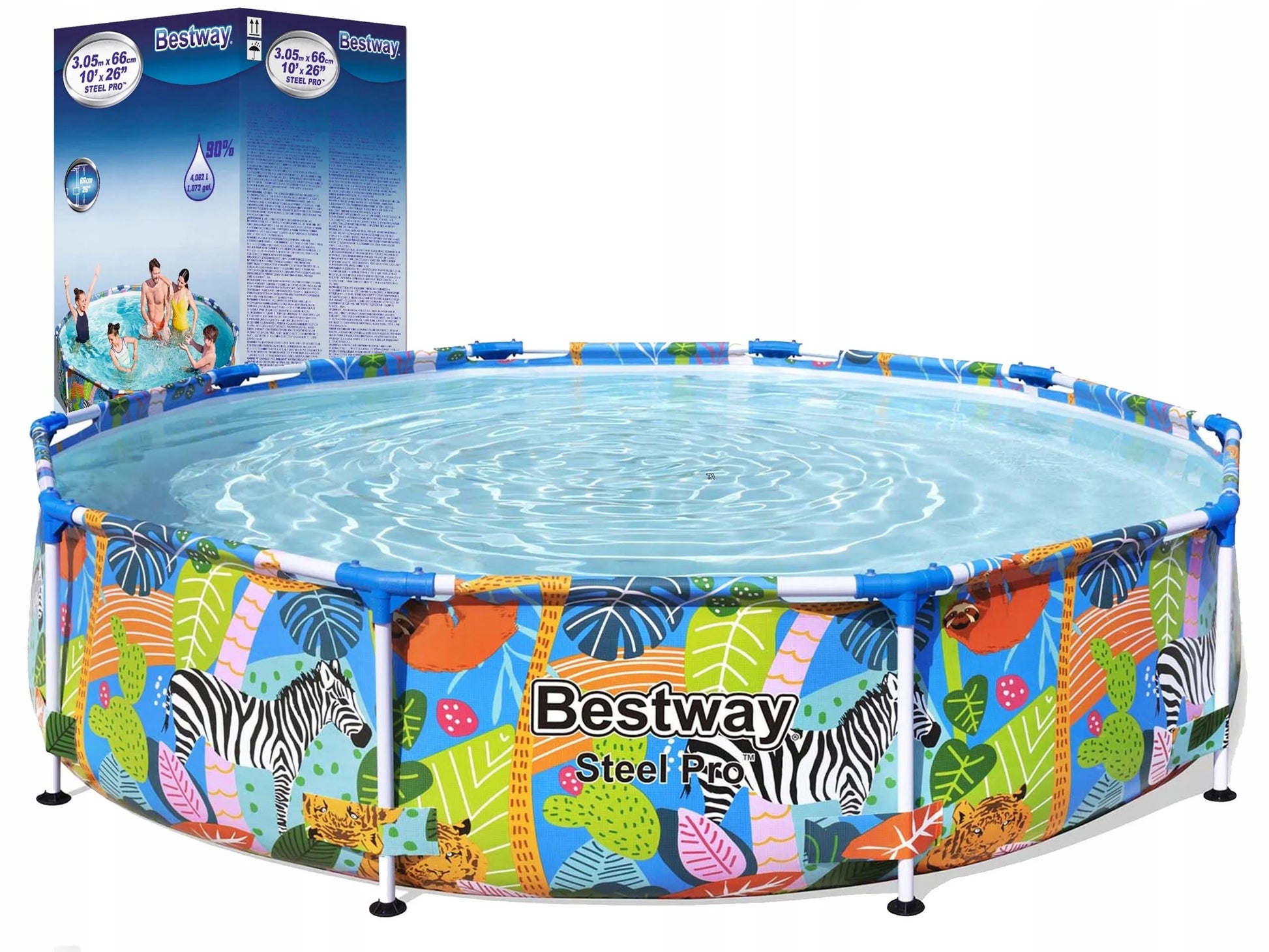Bestway Steel Pro karkasinis baseinas 305 x 66 cm 4062 l