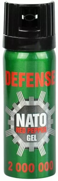 Pipirinis Gelis Gynybos Priemonė Paralyžiuojantis Purškalas NATO DEFENCE 50 ml