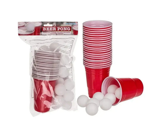 Alkoholinis stalo teniso alus - Linksmas vakarėlių žaidimas, alaus bokalo dovana