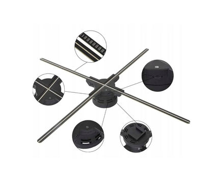 3D holografinis projektorius Braders