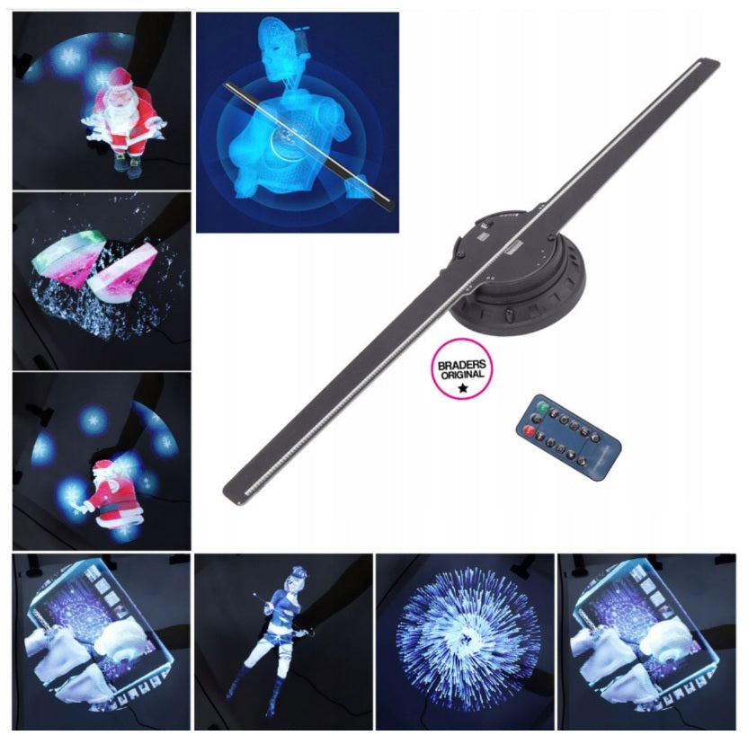 3D hologramų projektorius