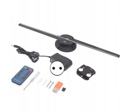 3D hologramų projektorius