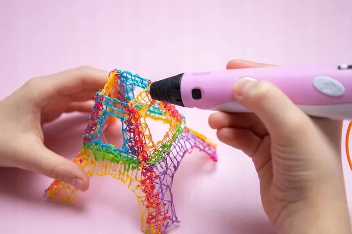 3D rašiklis vaikams 3D spausdintuvas PEN rinkinys PLA gijos 110M šablonai