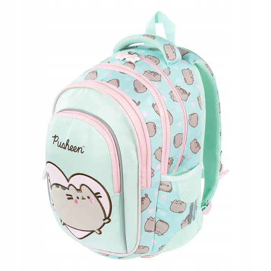 4 skyrių kuprinė Pusheen Mint 9445