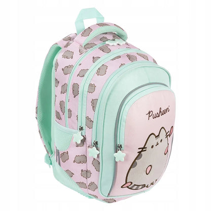 4 skyrių kuprinė Pusheen Pink 9438
