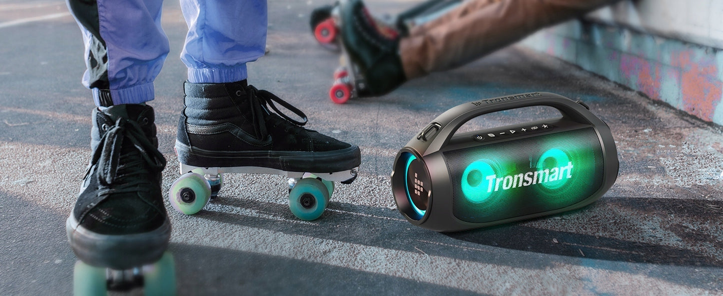 40W nešiojamasis Bluetooth garsiakalbis 24H TRONSMART BANG SE atsparumas vandeniui IPX6