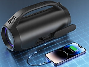 40W nešiojamasis Bluetooth garsiakalbis 24H TRONSMART BANG SE atsparumas vandeniui IPX6