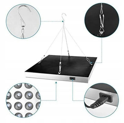 45 W raudonos šviesos terapijos LED skydelis