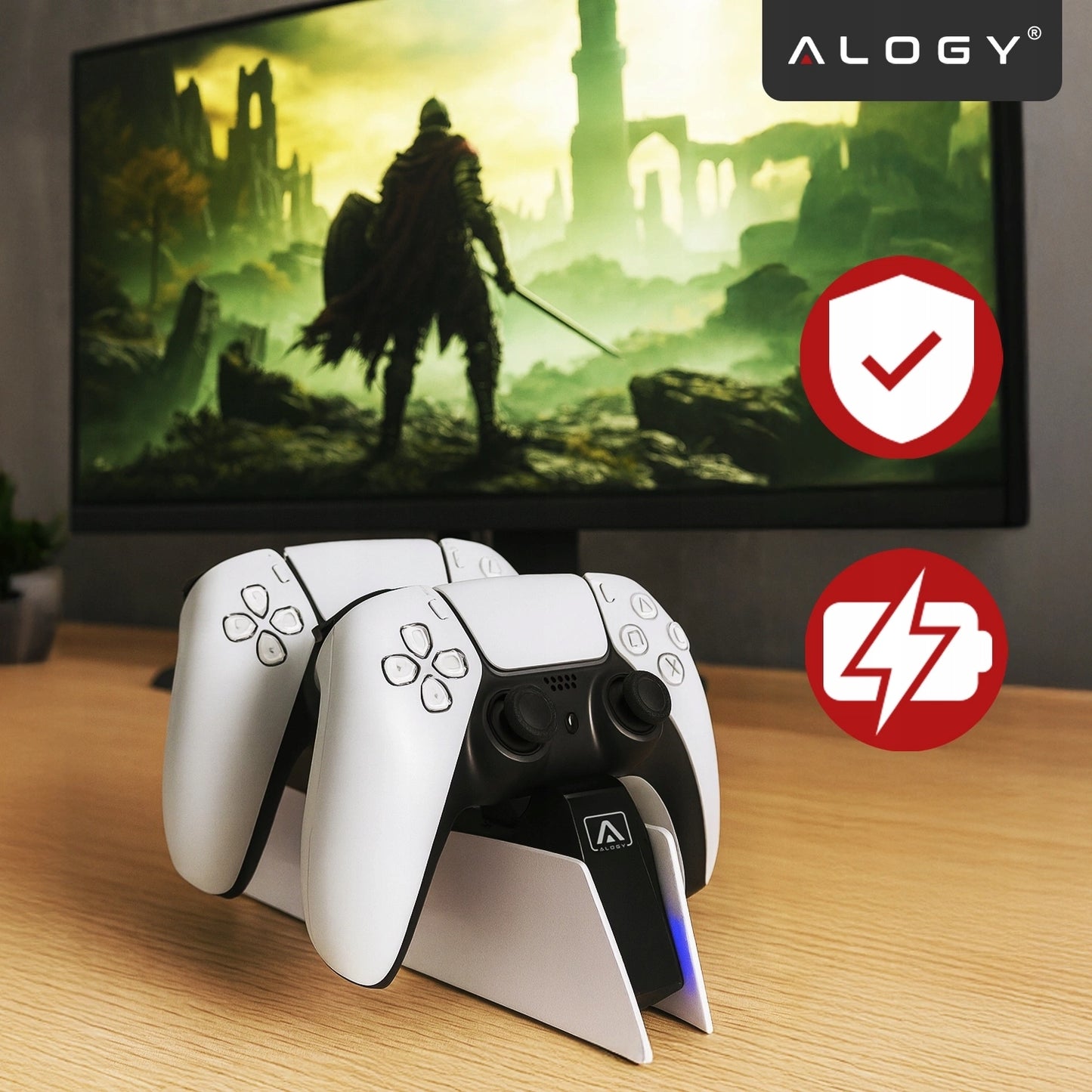 DualSense PS5 pultelių įkrovimo stotelė