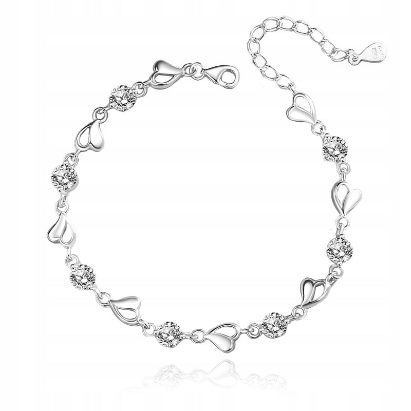 AMŽINA ROŽĖ DĖŽUTĖJE DOVANA MOTERIMS KAROLIAI + Apyrankė