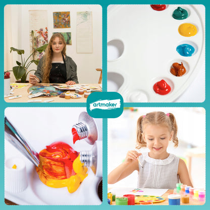 Meno tapybos rinkinys su molbertu, dažais, dovana vaikams