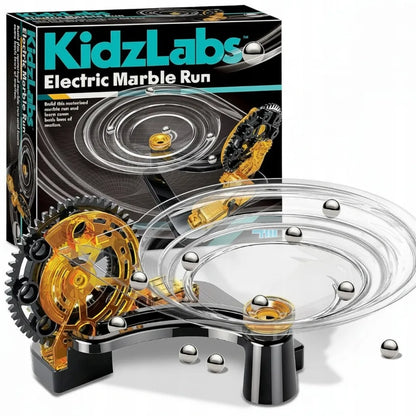 4M KidzLabs mokslinis elektrinis rutuliukų takelis „Marble Run“, nuo 8 metų