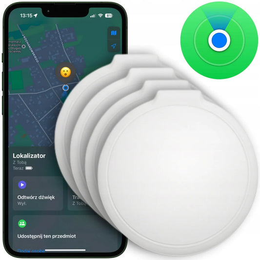 4x Spreest NLT-20 išmaniųjų daiktų ieškiklis su Apple Find My palaikymu