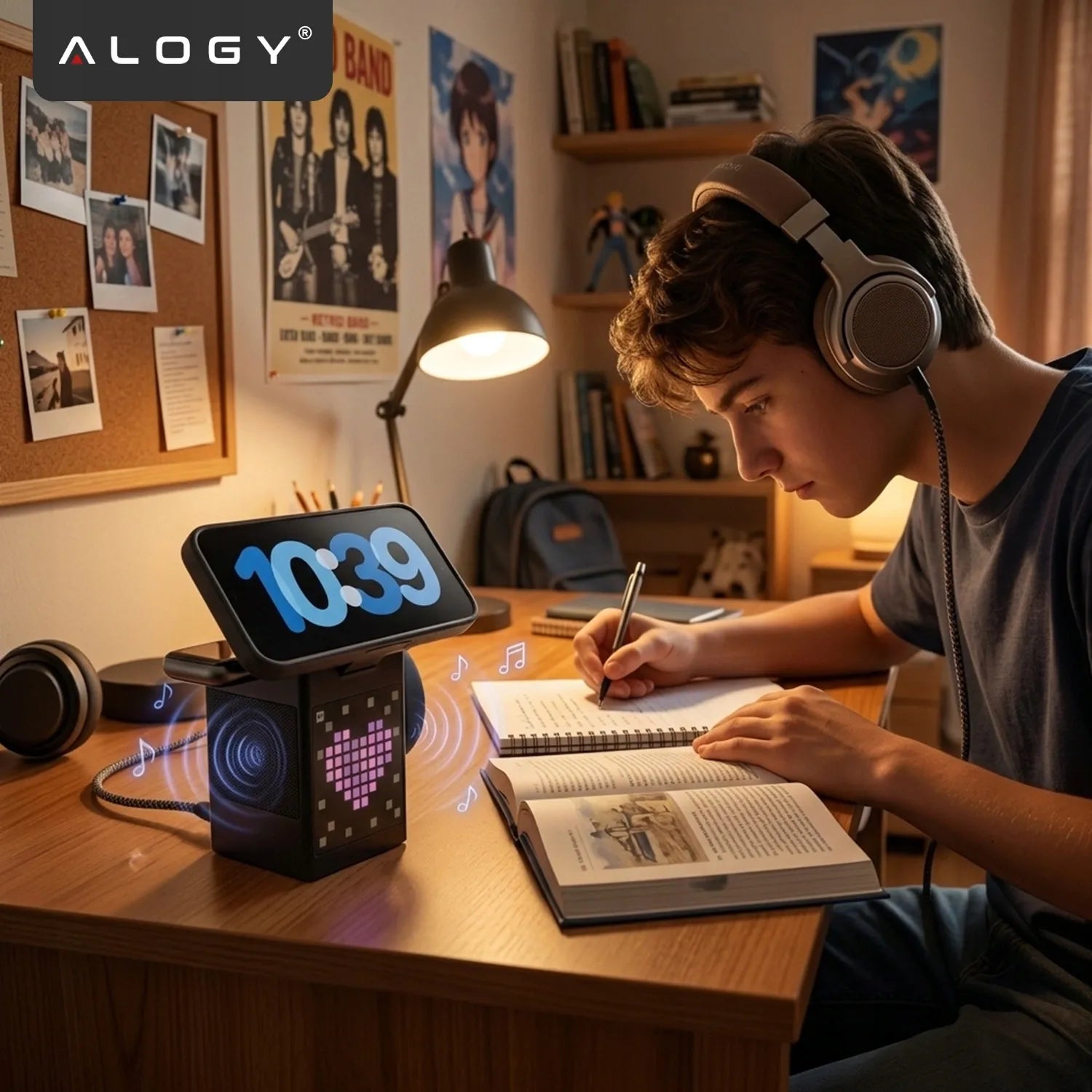 5-in-1 belaidis indukcinis QI įkroviklis, skirtas MagSafe, iPhone, AirPods ir Watch