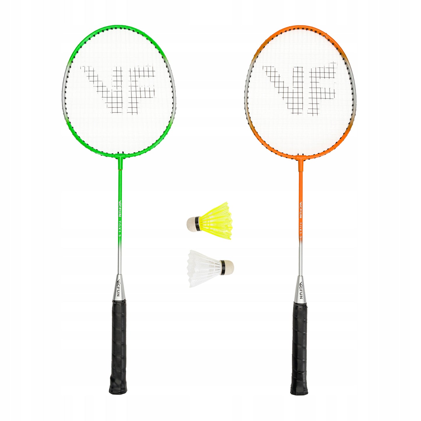 Badmintono rakečių rinkinys + smiginiai Hobby Tipas B VICFUN - PZ