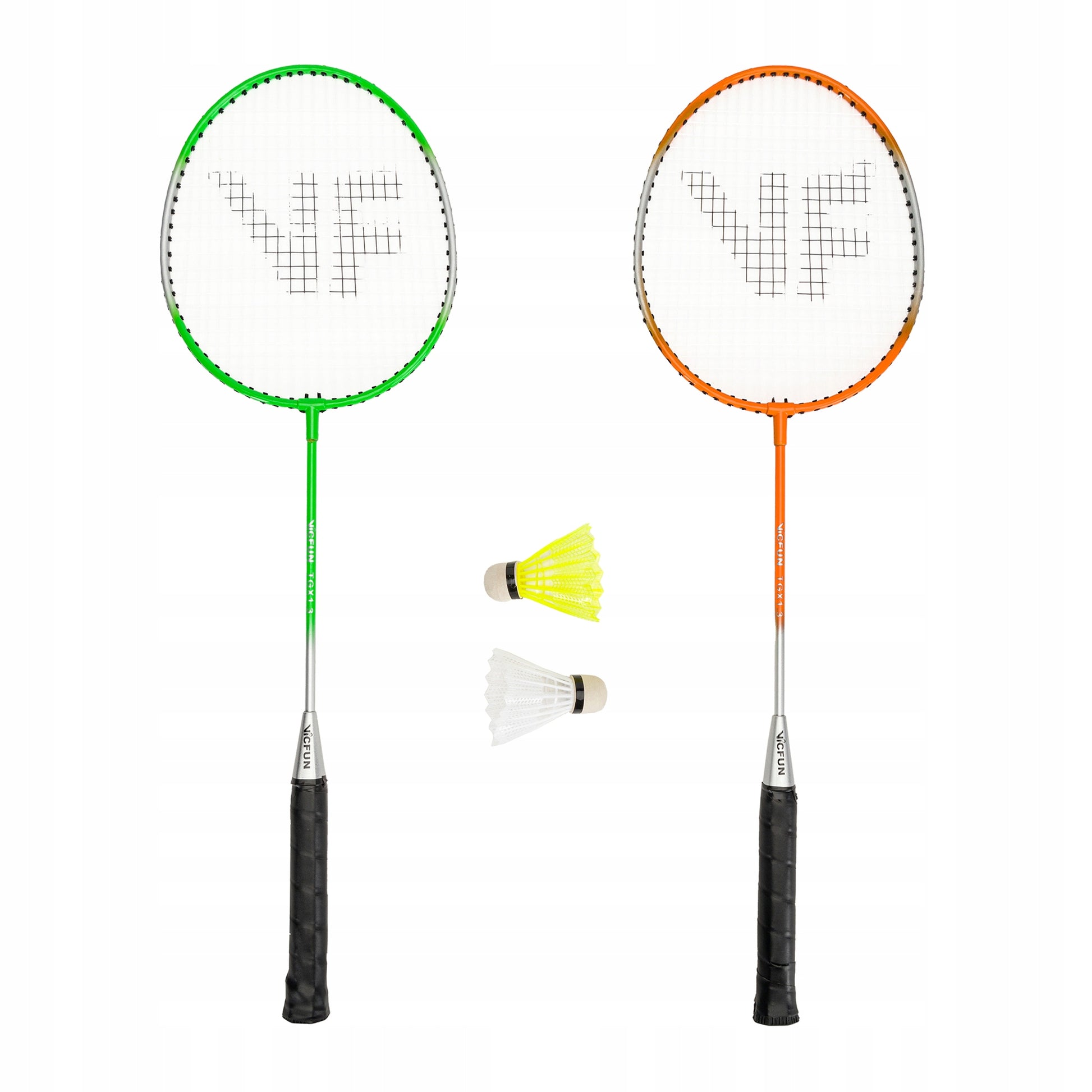 Badmintono rakečių rinkinys + smiginiai Hobby Tipas B VICFUN - PZ