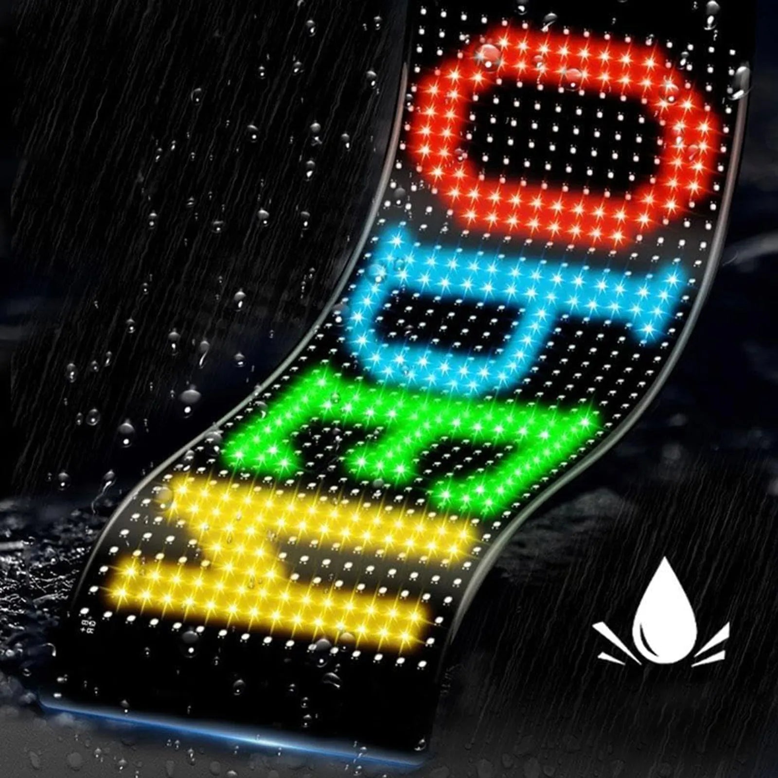 Automobilinė LED juosta „Velnio akys“ sunkvežimiui TIR