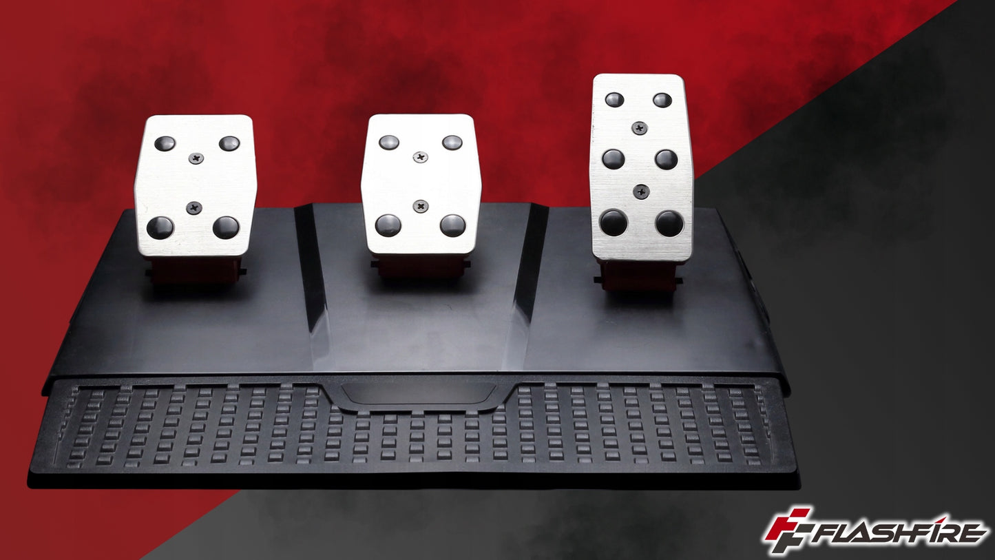 Žaidimų vairas FLASHFIRE F111 6 pavaros 270°/900° PC PS5 PS4 Switch