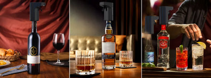 Elektrinis išmanusis degtinės, viskio, vyno dozatorius