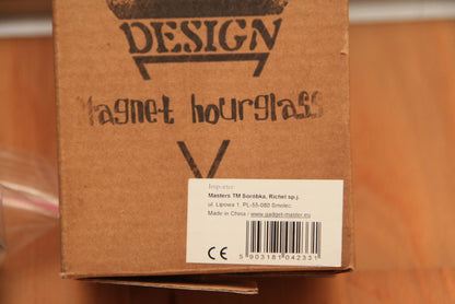 Magnetinis smėlio laikrodis – unikali ir stilinga dovana