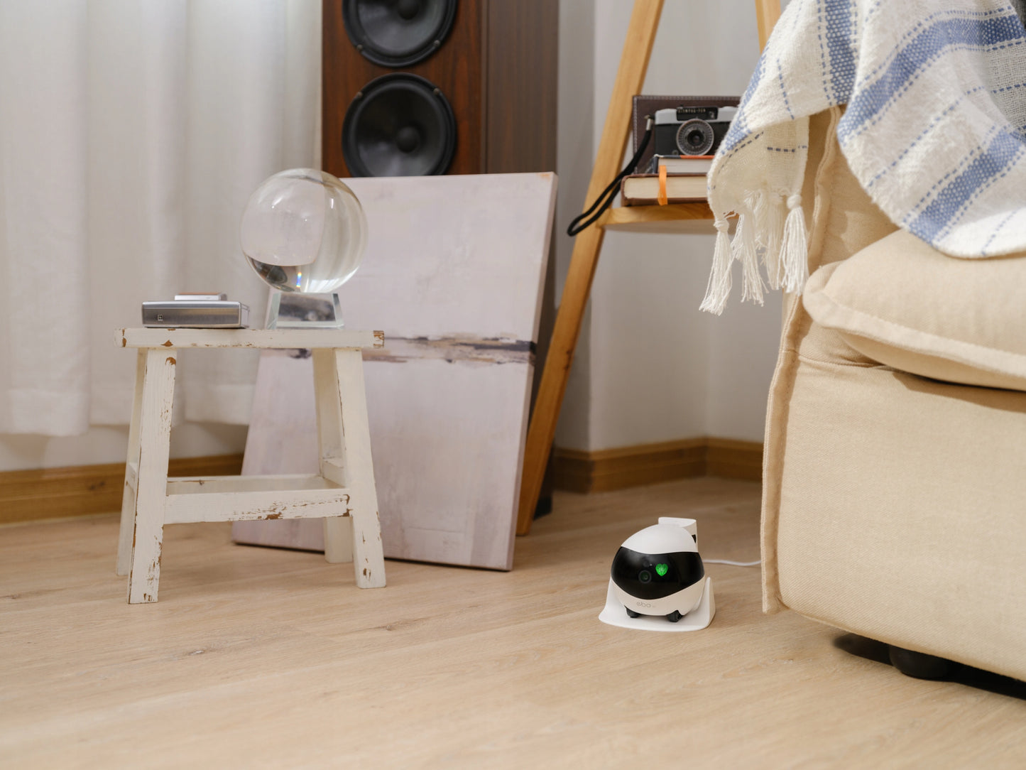 Namų, mobilus stebėjimo robotas Enabot EBO SE, kamera, pramogos, garsas