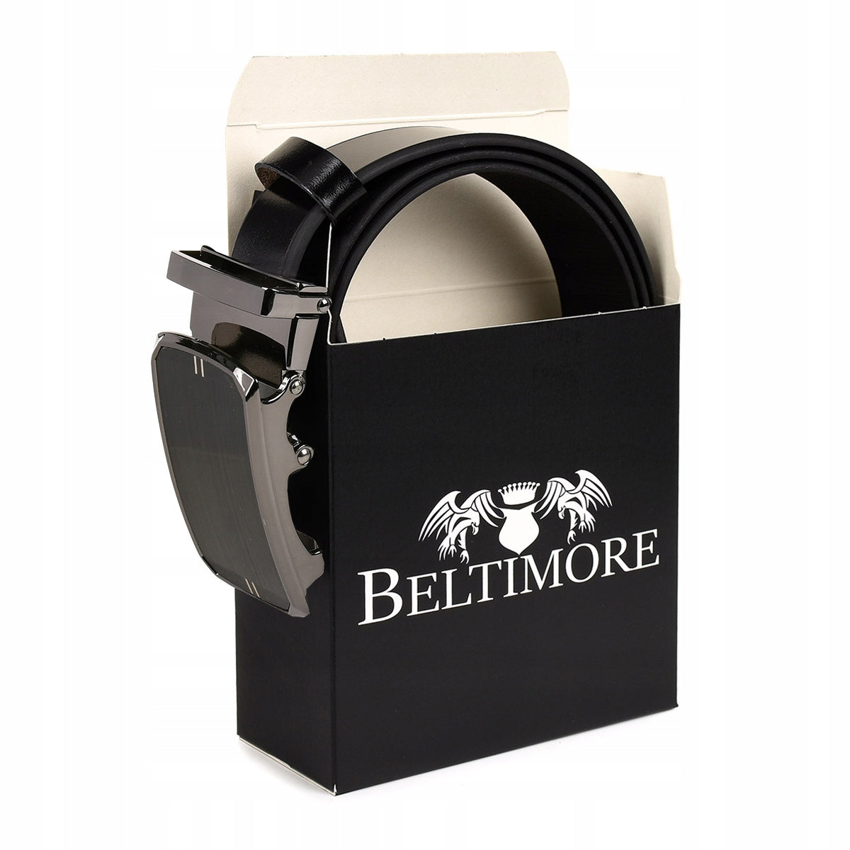 Vyriškas odinis piniginės ir diržo komplektas Beltimore